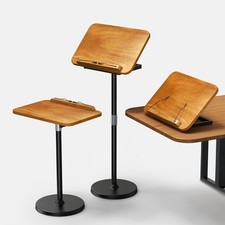 2-in-1 Floor & Desktop Book Stand W/ Large 16.5