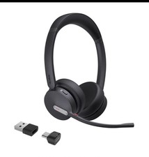 Yealink BH70 Dual Wireless Bluetooth Headset Mic Teams Certified USB-C/A picture