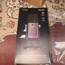 FIFINE AM8 Desktop Microphone USB-C/XLR Black Adjustable Stand Recording picture