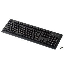 ELECOM TK-FDM088TBK Wireless Keyboard Receiver Included Premium Membrane Full 10 picture