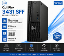Dell Precision 3431 SFF Desktop PC i7-9700 16GB RAM 512GB NVMe Win11 W/Office picture