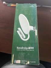 New Ubiquiti NanoBridge M365 3.65GHz 2x2 MIMO airMax 22dBi CPE Wireless Bridge picture