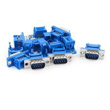 10pcs D-SUB DB9 9 Pin Male IDC Type Crimp Adapter Connector for Flat Cable picture