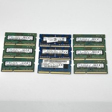 LOT OF 9 SK hynix Samsung Kingston 4GB 1Rx8 & 2Rx8 PC3L-12800S SODIMM Laptop Ram picture