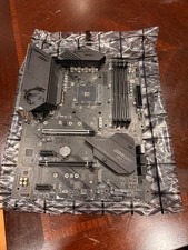 MSI MPG B550 Gaming Plus AM4 ATX Motherboard DDR4 - Working, I/O Shield picture