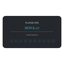 Custom Desk Mat With Name Personalized Office Gaming Setup Gift picture