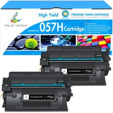 057H Black High Yield Toner Cartridge for Canon MF455Dw MF445Dw 2 Pack picture