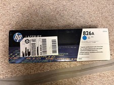 HP 826A (CF311A) Original LaserJet Toner Cartridge - Cyan NEW OPENED picture