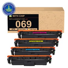 4PK CRG-069 Toner Cartridge Compatible with Canon 069 imageCLASS MF753Cdw MF751 picture