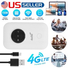 5G Portable Unlocked 4G Wireless WiFi Router Mobile Broadband LCD MIFI Hotspot picture