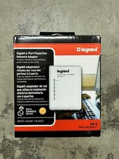 Legrand DA2304-V1 ON-Q Gigabit 4-Port Powerline Network Adapter picture