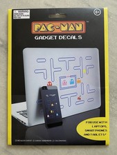Pac-Man Gadget Decals Video Game - 4 Sheets for Laptops Smart Phones Tablets picture