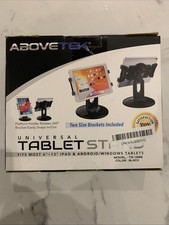 ABOVETEK - Universal Tablet Stand Holder- Black Model TS-138B picture