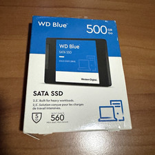 Western Digital WD Blue 500GB 2.5in SATA III Internal SSD Laptop/PC WDS500G2B0A picture