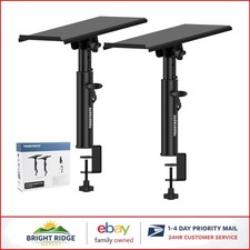 Heavy Duty Studio Monitor Stands, Adjustable Height for Speakers and Projectors picture
