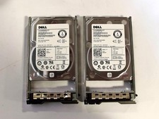 Lot of 2 Dell 09W5WV ST91000640SS 1TB SAS 6 Gbps RPM 7.2K HDD W/ Caddy picture