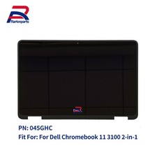 New For Dell Chromebook 11 3100 2-in-1 LCD TouchScreen Assembly w/Bezel 45GHC US picture