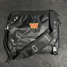 OGIO Black 15 In Laptop Messenger Shoulder Bag Padded Work Washington Commanders picture