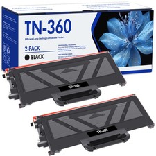 2PK TN360 Toner Cartridge For Brother TN-330 HL-2140 HL-2170W MFC-7340 MFC-7840W picture