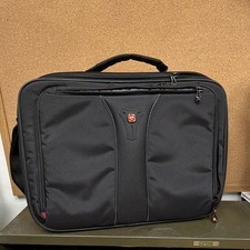 Brand New Swiss Gear Laptop Black Case, Bag, Tablet Holder, Checkpoint Friendly picture