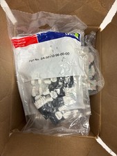 Leviton BA-50110-98-00-00 Black CAT5e Jacks - 7 Bags of 12 - 84 Total picture