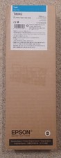 04-2023 New Genuine Epson T8042 Cyan 700ml Ink SC-P9000/8000/7000/6000 picture