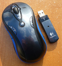 Logitech MediaPlay 11 Button Wireless Mouse /w Receiver #4 - VG Condition picture