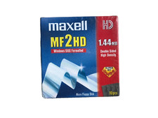 Maxell MF2HD Micro Floppy Disks / Pack Of 10 picture