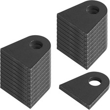 20 Pack Universal Weld-On Tabs, Chassis Mount Flat Tabs, 1-7/8