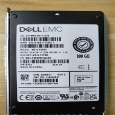 Dell/EMC PM1645a 800GB SSD SAS 12G/s 0GW8T1 MZ-1LT800C MZ1LT800HBHQAD3 REV 0 picture