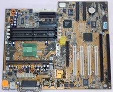 ❌NO SCSI❌ ATX Motherboard Motherboard Asus P2B-S REV 1.04 4 DIMM Slot 1 AGP ISA picture