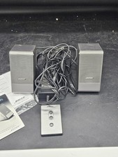 Bose Computer MusicMonitor Computer Speakers Desktop PC Silver Bose Sound picture