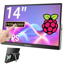 Showscren 14inch Touchscreen Monitor for Raspberry Pi 5/4B/3B+/3B Screen, IPS... picture