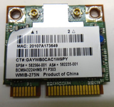 Genuine HP 582564-001 802.11a/b/g/n PCIEHal BCM943224HMS picture