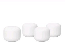 (4-Pack) Google Nest Wifi Dual Band AC2200 Mesh Router (H2D) & (3) Points (H2E) picture