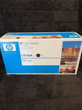 New HP 645A C9730A Black Toner Cartridge OEM Genuine Sealed Box LaserJet 5500 picture