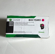 Lexmark Genuine 801SM 80C1SM0 Magenta Toner CX310 CX410 CX510 Sealed picture