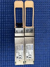 LOT OF 2) Finisar FTL410QE2C QSFP- 40G-SR4 QSFP+ Multi Mode Transceiver picture