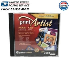 Print Artist  Version  22 Gold Edition PC CD 2003 Version picture