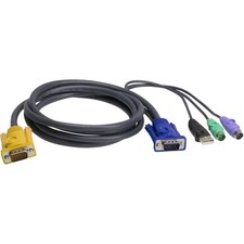 Aten 1.8M PS/2-USB KVM Combo Cable picture