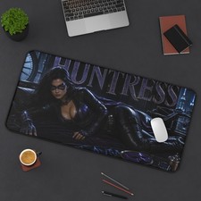 Huntress Mouse Pad, DC Comics XXL Gaming Desk Mat, Vigilante Pad picture