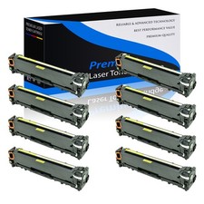 8x Yellow CF212A Color Toner Cartridge for HP LaserJet 200 M251nw M276nw Printer picture
