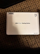 RayCue 11-in-1 USB-C Hub Dock HDMI USB-A Dual USB-C RJ45 SD Fast Charge picture