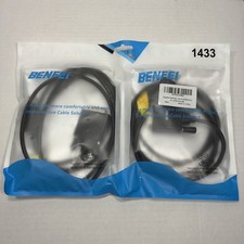 Benfei B_US_189 HDMI Port To DVI-D DVI Adapter Cable Black 2 Pack - New Sealed picture