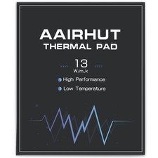 Thermal Pad 13W/m.K, 120x120x1.5mm Silicone Cooling Pad GPU CPU Non-Conductiv... picture