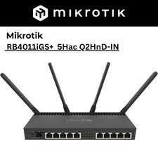 MikroTik RB4011iGS+5HacQ2HnD-IN-US New Sealed picture
