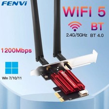 AC1200 WiFi 5 PCIE WiFi Adapter Wireless Network Card Dual Band 2.4G/5GHz 802.11 picture