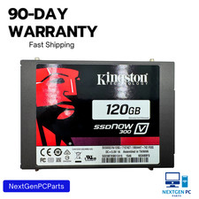 Kingston SSDNow V300 120GB 2.5-inch SATA SSD Drive CDI Tested & Cleaned picture