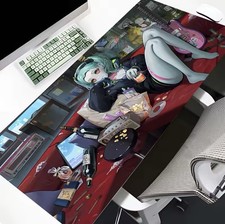 Cyberpunk Edgerunners Rebecca Desktop Keyboard Pad 90x40x2cm Anime Merch Decor  picture