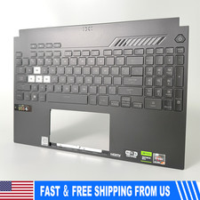 Used Backlit Keyboard Palmrest for ASUS TUF Gaming FX507 FA507 FX507Z A15 F15 picture